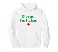 Original Kiss Me I'm Italian St Patricks Day Italian Flag Sweat à Capuche