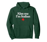 Original Kiss Me I'm Italian St Patricks Day Italian Flag Sweat à Capuche