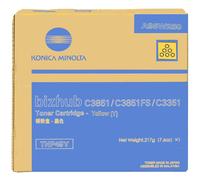 Original Konica Minolta A95W250 / TNP49Y Toner jaune
