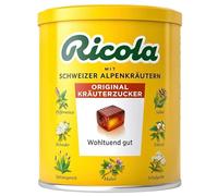 Original Kräuterzucker - Bonbons suisses aux plantes, confiserie traditionnelle au goût frais et agréable, recette originale suisse, paquet familial - Compatible avec Ricola - 250g