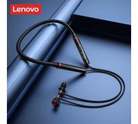 Original Lenovo HE05X Bluetooth écouteurs écouteur étanche bouchons d'oreilles HIFI son magnétique tour de cou casque sport casque Black
