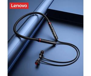 Original Lenovo HE05X Bluetooth écouteurs écouteur étanche bouchons d'oreilles HIFI son magnétique tour de cou casque sport casque Black