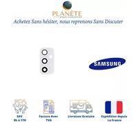 Lentille caméra arrière - SAMSUNG - Galaxy M52 5G (M526) - Blanc - Original (GH64-08609C)