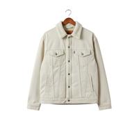 Original Levi's Ex-Boyfriend Sherpa Trucker Jacket - Egret - Blanc L