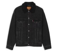 Original Levi's Ex-Boyfriend Sherpa Trucker Jacket - fade-to-black - Blanc XL