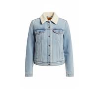 Original Levi's Sherpa Trucker Jacket Strangeways - Bleu clair S