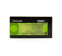 Original Lexmark 70C20K0 / 702K toner (noir, env. 1.000 Pages) pour CS 310, 410, 510