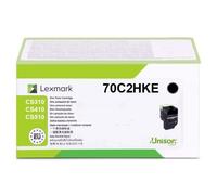 Lexmark Toner original 70C2HKE / 702HK Noir