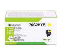 70C2HYE LEXMARK 702HYE CARTOUCHE DE TONER JAUNE