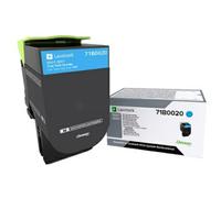 Original Lexmark 71B20C0 Toner cyan