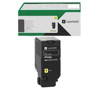 Lexmark - Jaune - original - cartouche de toner LCCP, LRP - pour Lexmark CS735de G