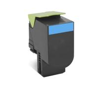 Original Lexmark 80C2XCE / 802XC Toner cyan