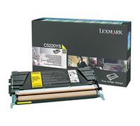 C5220YS LEXMARK C522 TONER JAUNE