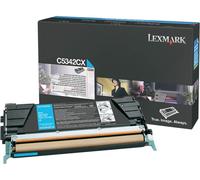 Original Lexmark Cartouche D'Encre C5342CX Cyan pour Optra C 534 /