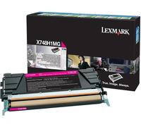 Original Lexmark Cartouche D'Encre X748H1MG Magenta pour X 784 Neutre Boîte