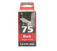 Original Lexmark Cartouche D'Impression À Encre 75 Noir Pour Z 42 52 53 73
