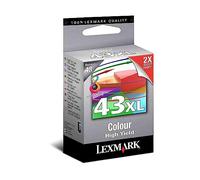 ORIGINAL LEXMARK CARTUCHO INYECCION TINTA COLOR Nº43XL SERIES Z/1520 MULTIFUNCION X/4850/4875/6570/6575/9350/9570/9575