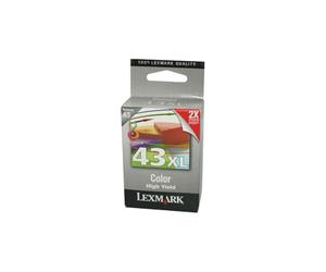 ORIGINAL LEXMARK CARTUCHO INYECCION TINTA COLOR Nº43XL SERIES Z/1520 MULTIFUNCION X/4850/4875/6570/6575/9350/9570/9575
