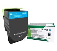 ORIGINAL LEXMARK CS317 CYANO 71B20C0 POUR LEXMARK CX317 CX417 CX517 CS317 CS417