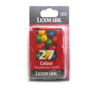 Original Lexmark Tintendruckkopfpatrone 27 de Couleur pour X 1100 1150 2250