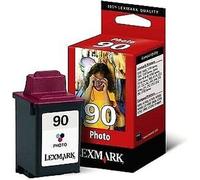 Original Lexmark Tintendruckkopfpatrone 90 de Couleur pour Z 51 52 X 125