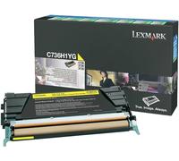 Original Lexmark Toner C736H1YG Optra C 736N X 736DE 738DE Boîte Neutre