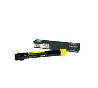 Lexmark Cartouche de toner Jaune Original X950X2YG – 24000 pages – Compatible X950/X952/X954