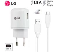 Original LG - Prise de Courant Chargeur Adaptateur Secteur + Cable Cordon USB-C