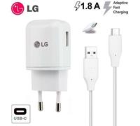 Original LG - Prise de Courant Chargeur Adaptateur Secteur + Cable Cordon USB-C