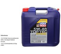 Original Liqui Moly 3702 Top Tec 4100 5W 40 Bidon Plastique 20 L