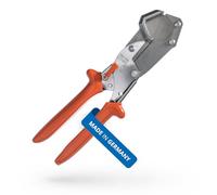 Original LÖWE 5.504 Ciseaux tubulaires professionnels avec lame triangulaire pour les applications industrielles et artisanales - Ciseaux tranchants et maniables pour une coupe précise sur les tuyaux,