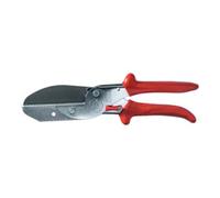 Ciseaux universels LÖWE 3.305 avec longueur de coupe extra longue de 75 mm - Ciseaux polyvalents pour divers matériaux plats et larges en bois, plastique, caoutchouc, cuir, PVC