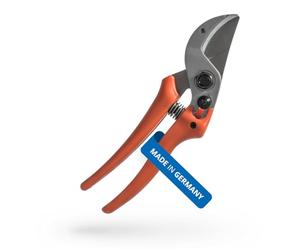 Original LÖWE Sécateur à 15 enclumes 15.107 avec géométrie Bypass pour Les Petites et Moyennes Mains - Lame courbée antiadhésive Coupe Parfaitement Le Bois Dur comme Le Tilleul, l'épicéa, Le mélèze.