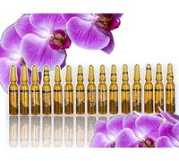 Original Lot de 15 ampoules de luxe pour une peau éclatante - 2 ml - Régénération anti-âge pour décolleté, cou et visage - Ampoules anti-âge (orchidée noire)