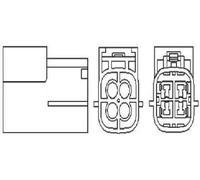 Original MAGNETI MARELLI Sonde Lambda 466016355041 Pour Nissan