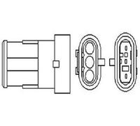Original MAGNETI MARELLI Sonde Lambda 466016355098 Pour Renault