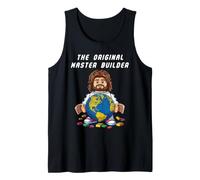 Original Master Builder Funny Jesus Christian Faith Débardeur