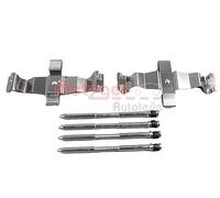 Original metzger Kit D'Accessoires Plaquette 109-0122 pour Tesla