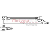 Original METZGER Tuyau De Frein 4112545 Pour Ford