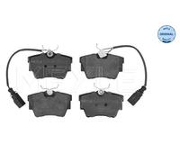 Plaquettes de frein Essieu arrière 025 232 2416/W MEYLE pour VW MULTIVAN T5