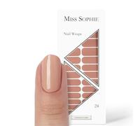 Original Miss Sophie Stickers pour ongles I Cookies N Cream I 24 bandes de vernis à ongles ultra-fines I Pour les mains et des pieds I Tiennent sur les ongles naturels, sur de l'acrylique et du gel