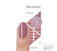 Original Miss Sophie Stickers pour ongles I Rosewood Love I 24 bandes ultra-fines de vernis I Pour les mains et des pieds I Tiennent sur les ongles naturels, de l'acryliques et du gel