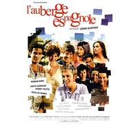 Original Movie Poster L'Auberge Espagnole - Affiche de Film Originale - 40x53 cm - Pliée