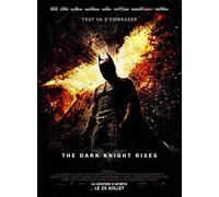 Original Movie Poster The Dark Knight Rises - Affiche de Cinéma Originale - 120x160 cm
