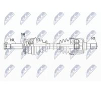 NTY Demi-arbre d'essieu avant droit NPW-HY-549 pour HYUNDAI i20 I