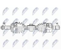 Original NTY Arbre De Transmission NPW-HY-620 Pour Hyundai