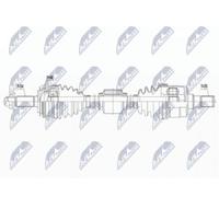 Original NTY Arbre De Transmission NPW-KA-376 Pour KIA