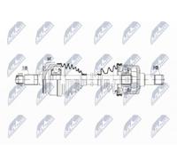 Original NTY Arbre De Transmission NPW-KA-378 Pour KIA