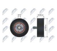 Original Nty Déviation Rôle de Chef de File Striées RNK-DW-006 pour Ssangyong