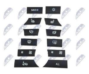 Original NTY Élément De Commande Chauffage/Ventilation EWS-BM-106 Pour BMW